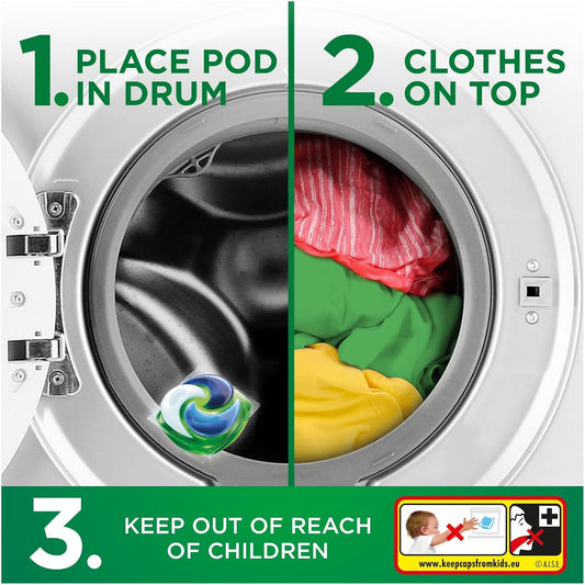 Ariel Platinum PODS®, Washing Liquid Laundry Detergent Capsules, 50ct