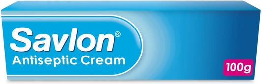 Savlon Antiseptic Cream, Helps Prevent Infections, First Aid Care, 100g
