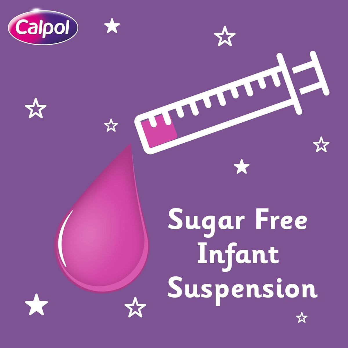 Calpol Sugar-Free Infant Suspension Paracetamol (1 x 100ml)