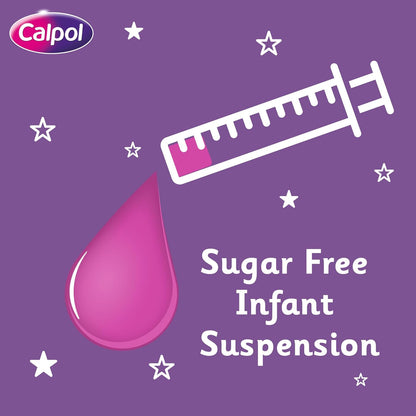 Calpol Sugar-Free Infant Suspension Paracetamol (1 x 100ml)