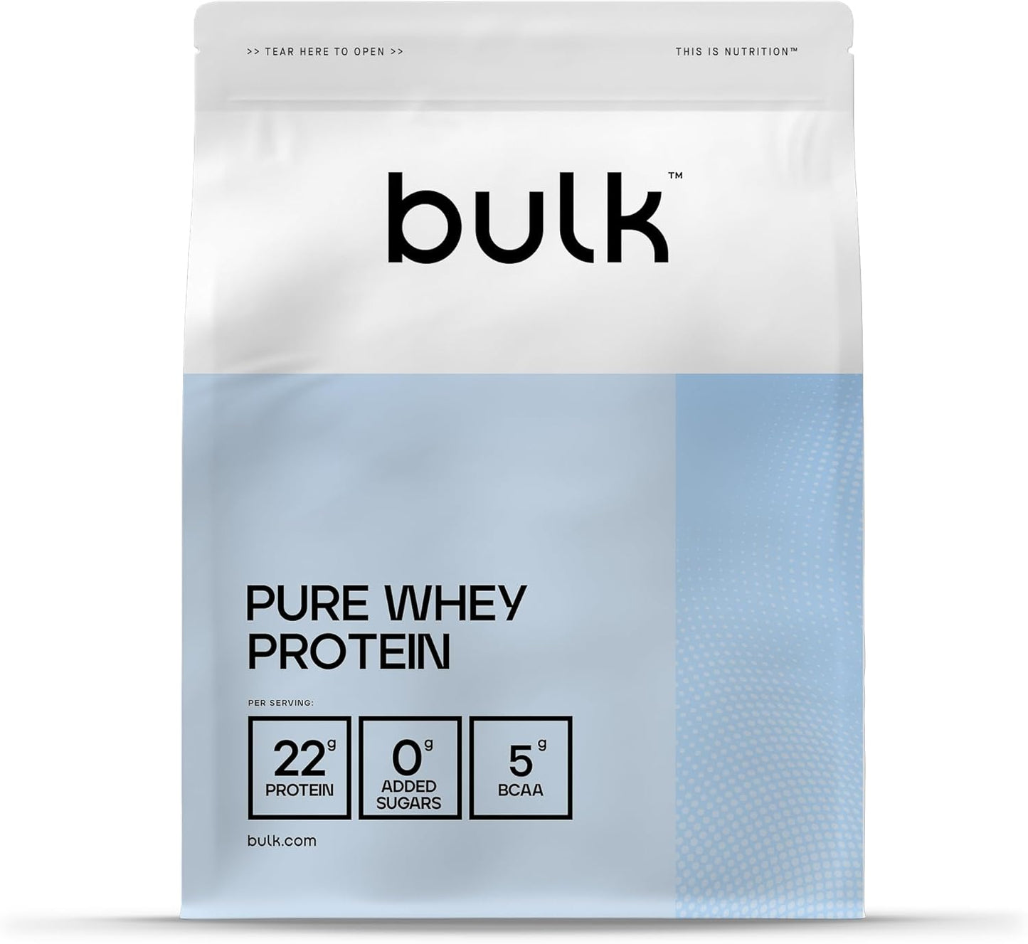 Bulk Pure Whey Protein Powder, Chocolate, 2.5kg