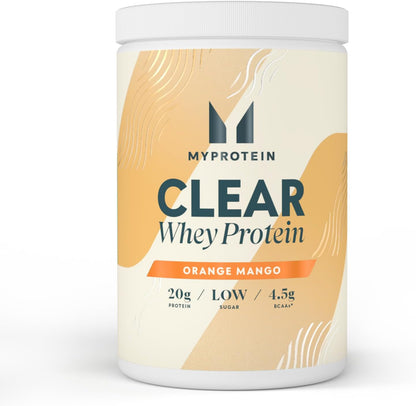 Myprotein Clear Whey Isolate Protein Powder | Orange & Mango -20 Servings
