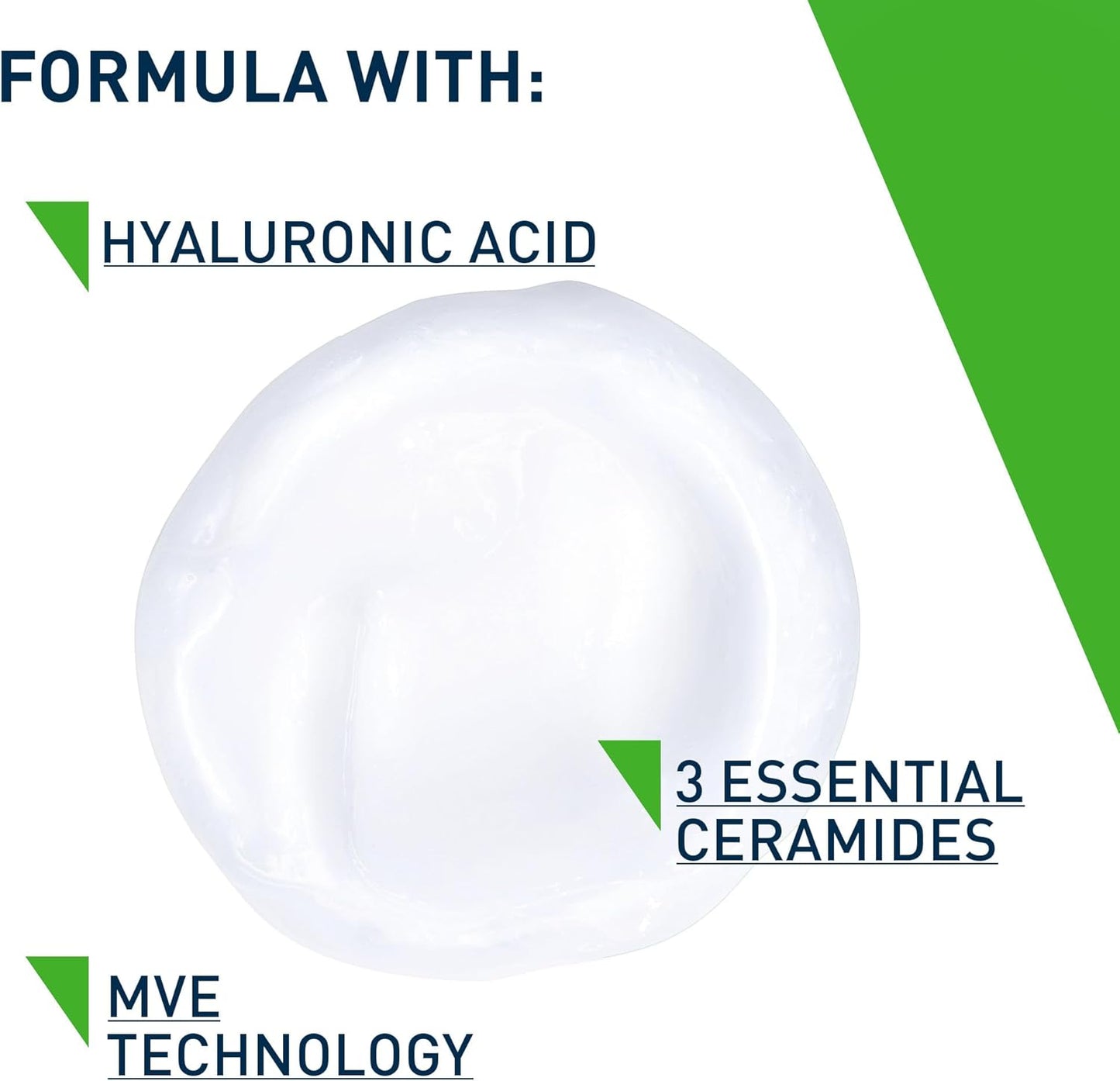 CeraVe Hydrating Cleanser, for normal to dry skin, contains Hyaluronic Acid and 3 essential ceramides, facial cleanser for sensitive skin, Cerave skin care face wash
