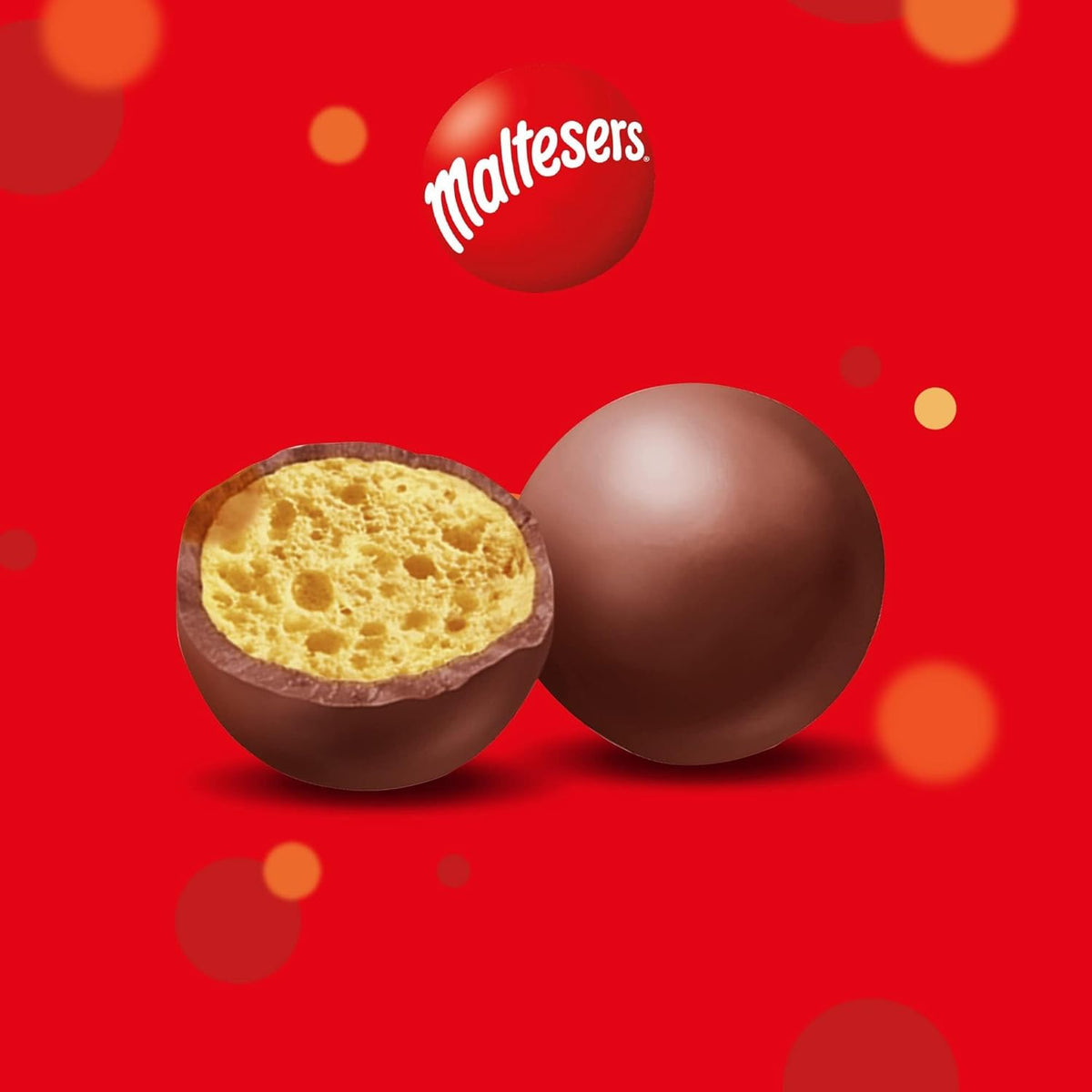 Maltesers Milk Chocolate Crunchy Centre Sweets Sharing Snacks Bag 158g