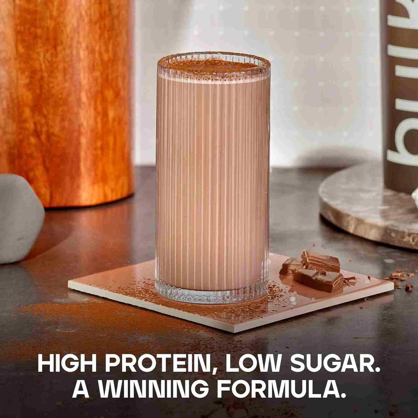 Bulk Pure Whey Protein Powder, Chocolate, 2.5kg
