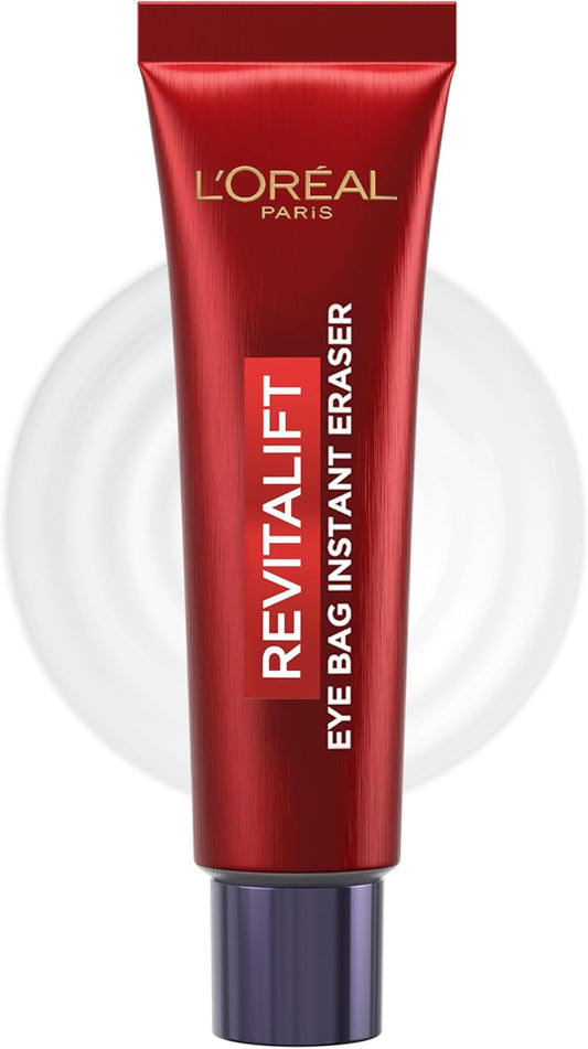 L'Oréal Paris Eye Bag Eraser Under Eye Bag Treatment, Revitalift Laser 10ml