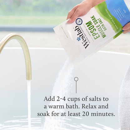 Westlab Health Epsom Bath Salts 1kg (1 Pack)