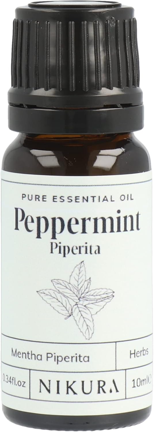 Nikura Myrrh Essential Oil - 10ml | 100% Pure Natural Oils | Perfect for Aromatherapy, Diffusers, Soap Making, Candle Making | Great for Skin, Headache Relief | Vegan & UK Made