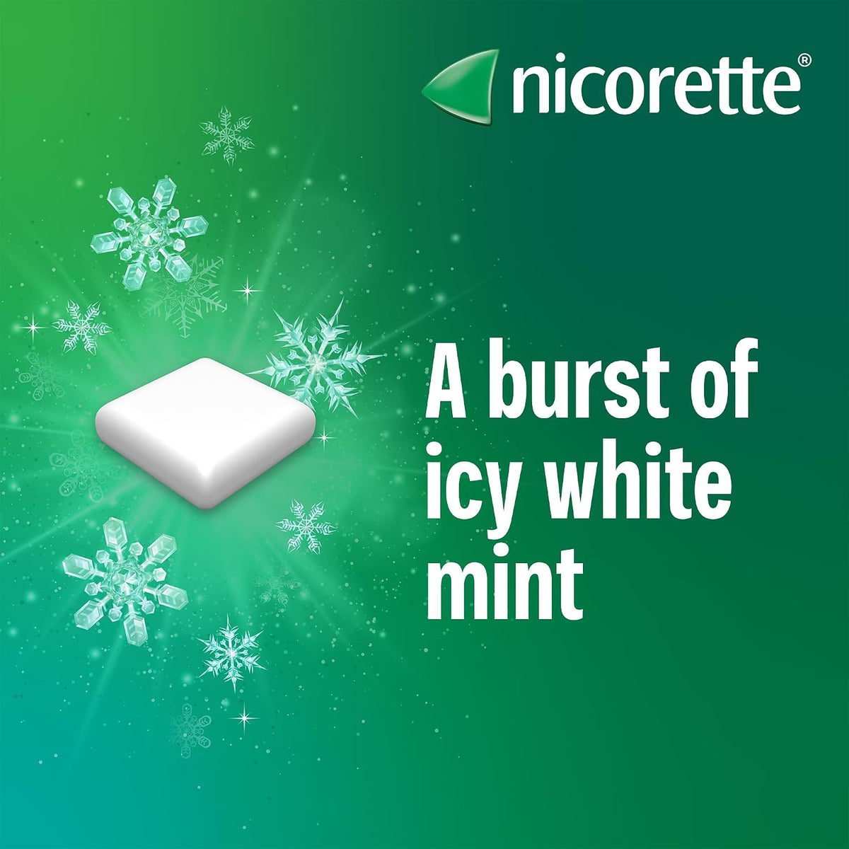 Nicorette Icy White 2mg Gum (210 Pieces)