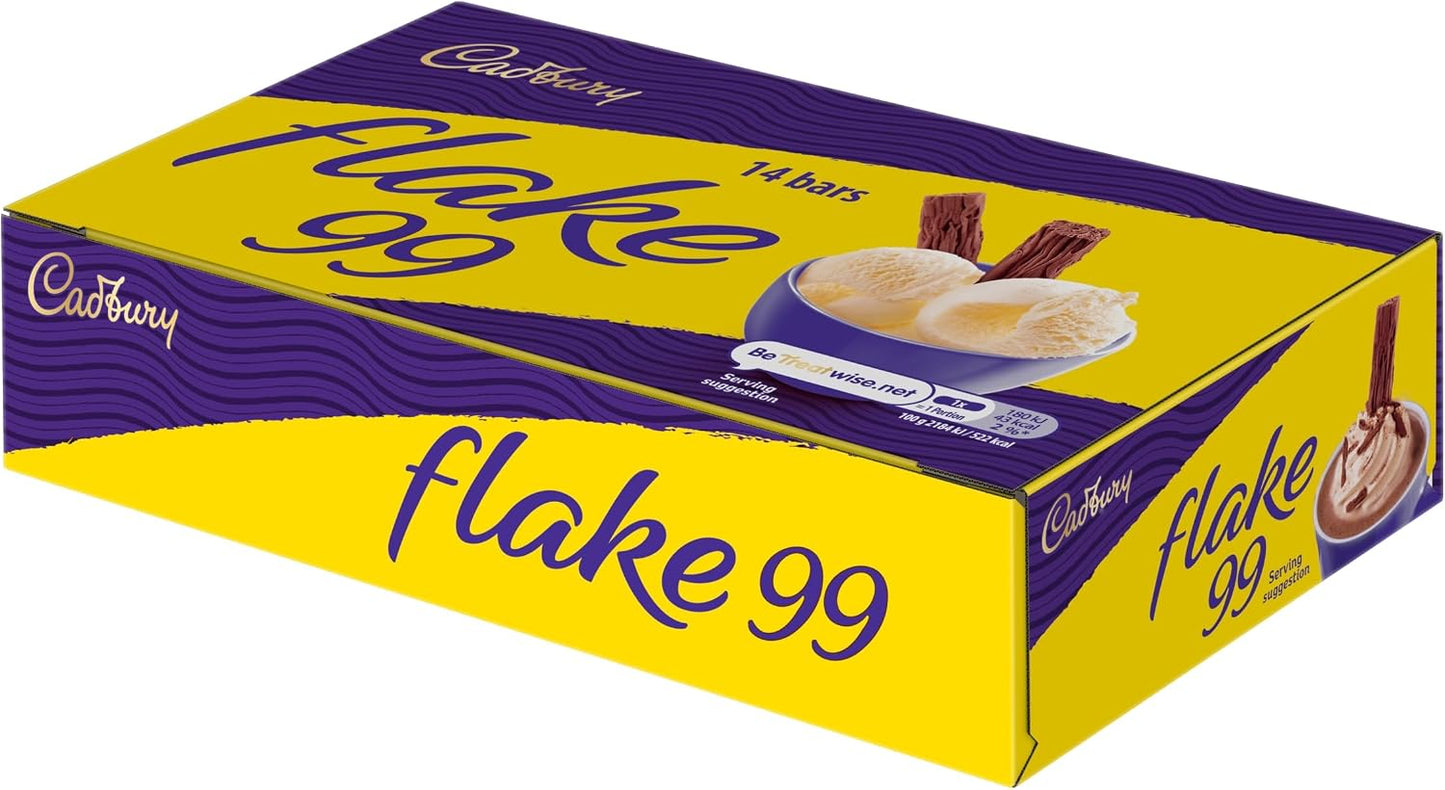 Cadbury Flake Chocolate Bar 4 Pack Multipack  80 g