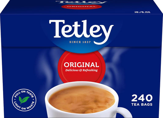 Tetley Original Black Tea Bags - Full Flavoured British Brew