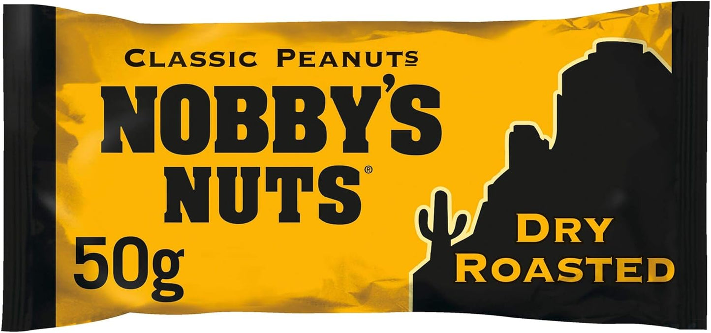 Nobby's Nuts Dry Roasted Peanuts Pub Card 24x50g