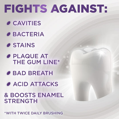 Aquafresh Complete Care Whitening Fluoride Toothpaste. Helps Restore Your Teeth’s Natural Whiteness. Actively deep Cleans and freshens Whole Mouth.