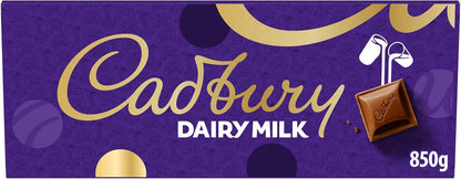 Cadbury Dairy Milk Chocolate Gift Bar, Extra-Large 850 g (Pack of 1)