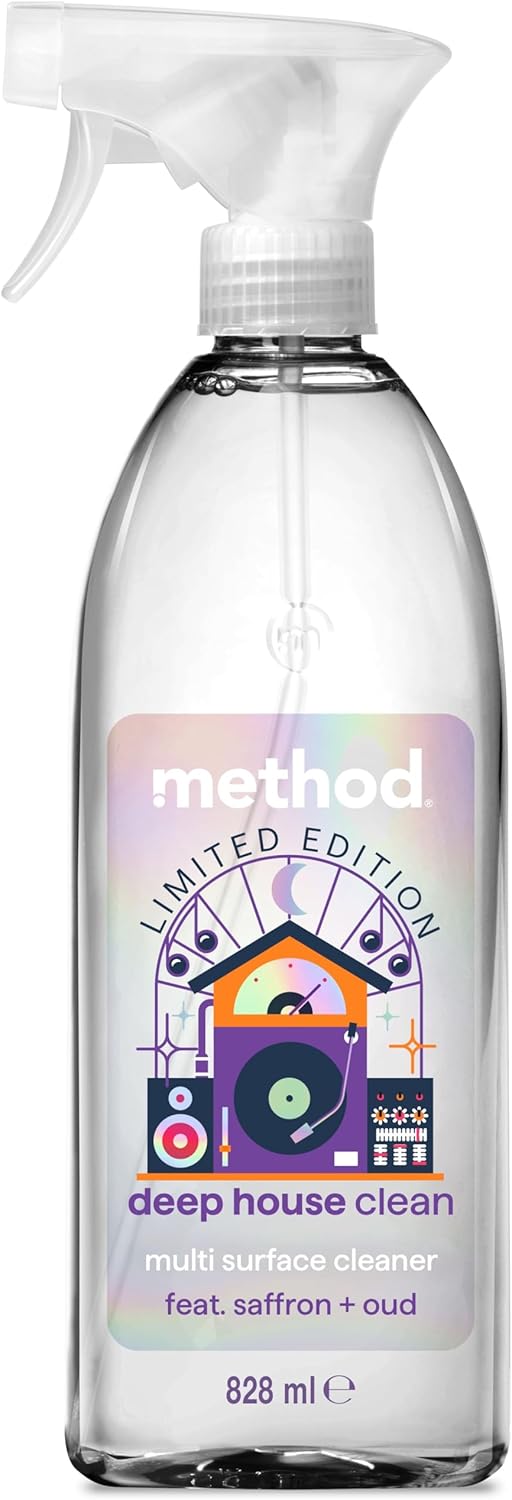Method All Purpose Cleaner Spray, Deep House, Cuts Grease, 828ml