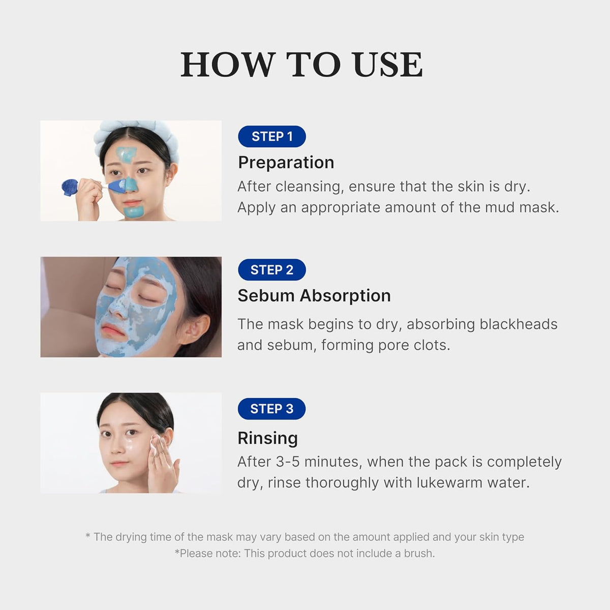 medicube Zero Pore Blackhead Mud Mask - Pore Cleansing & Gentle Exfoliating