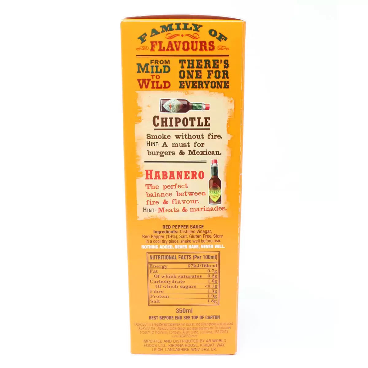 McIlhenny Co. Tabasco Sauce, 350ml