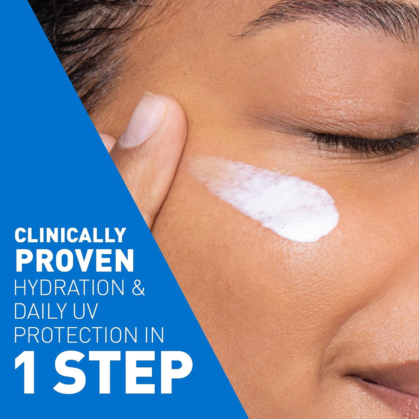 CeraVe AM Facial Moisturising Lotion SPF50 With 3 Essential Ceramides, Vitamin E, Niacinamide, MVE Technology, UVA UVB Protection, For Normal to Dry Skin, Lightweight, Non-Greasy, Allergy Tested, 52ml