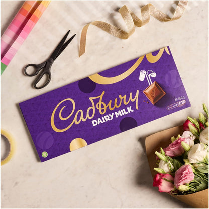 Cadbury Dairy Milk Chocolate Gift Bar, Extra-Large 850 g (Pack of 1)