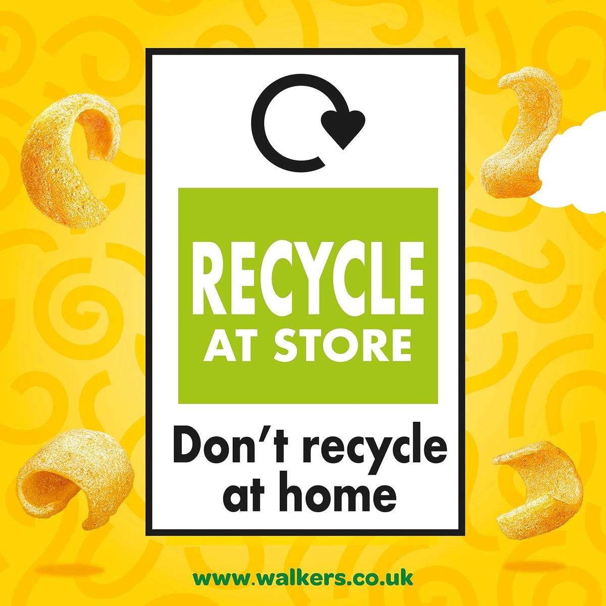 Walkers Quavers Cheese Multipack Snacks Crisps 12x16g
