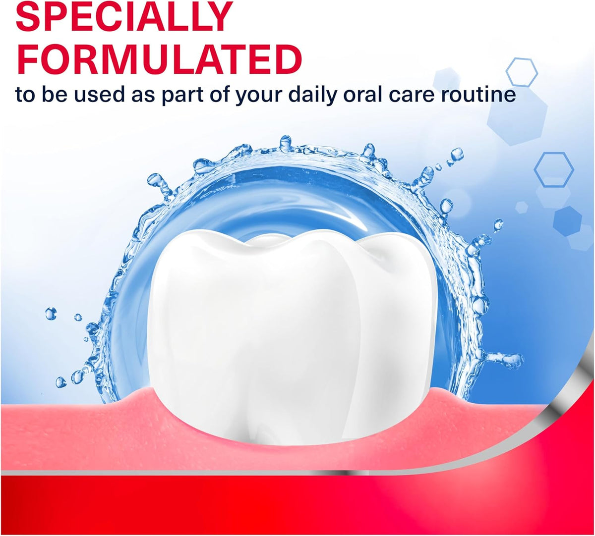 Corsodyl Daily Gum Care Mouthwash, Fluoride, Alcohol Free, Cool Mint, 500ml