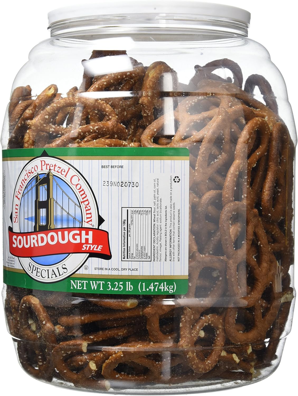 San Francisco Sourdough Pretzels, 1.47kg