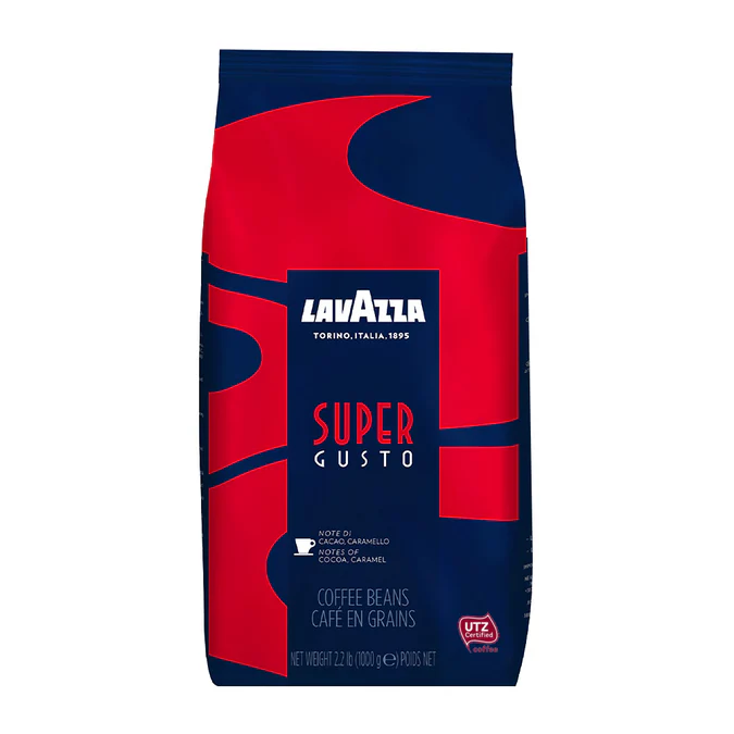 LAVAZZA Super Gusto Coffee Beans 1000g